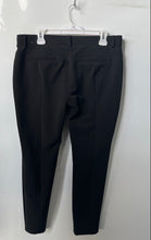 Load image into Gallery viewer, Express Womens Black Belt Loops Mid Rise Stretch Plus Legging Dress Pants Size L
