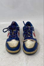 Load image into Gallery viewer, Nike Boys Dunk Low Next Nature FD0673-400 White Blue Red Sneakers Shoes Sz 1.5Y

