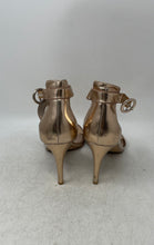 Load image into Gallery viewer, Steve Madden Womens Born Rose Gold Leather Stiletto Heel Ankle Strap Sandals 11M
