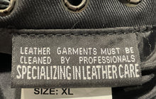 Load image into Gallery viewer, First Classics Womens Black Leather Side Lace-Up Zip Front Motorcycle Vest Sz XL
