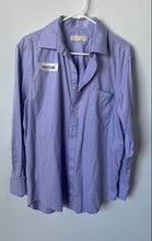 Load image into Gallery viewer, Michael Kors Mens Light Purple Long Sleeve Slim Fit Dress Shirt Size 16.5 32/33
