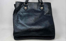 Load image into Gallery viewer, Elliott Lucca Womens Black Inner Pockets Detachable Strap Convertible Tote Purse
