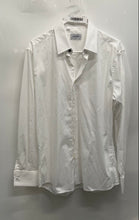 Load image into Gallery viewer, Duchamp London Mens White Cotton Blend Long Sleeve Collared Dress Shirt Sz 16.5
