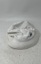 Load image into Gallery viewer, New Era Mens White NFL Miami Dolphins Team Court Sport Terry Bucket Cap Sz L/XL
