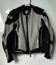 Load image into Gallery viewer, Joe Rocket Womens Black Long Sleeve Front Zip Motorcycle Jacket Size Medium
