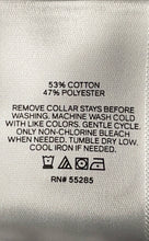Load image into Gallery viewer, Express Mens Gray 1MX Slim Fit Long Sleeve Collared Dress Shirt Size L With Tag
