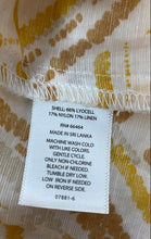 Load image into Gallery viewer, Worthington Womens Yellow Printed Short Sleeve Button-Up Shirt Size PXXL
