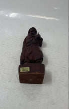 Load image into Gallery viewer, Brown Wooden Handmade Man Holding Cup Collectible Figurine By Hand In Argentina
