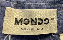 Load image into Gallery viewer, Mondo Mens Blue Long Sleeve Spread Collar Regular Fit Button-Up Shirt Size L 52
