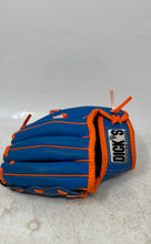 Load image into Gallery viewer, Dick&#39;s Blue Orange Adjustable Beginners 5 Finger Baseball Gloves
