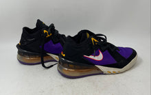 Load image into Gallery viewer, Nike Mens LeBron 18 Low CV7562-003 Purple Black Lace-Up Basketball Shoes Size 6
