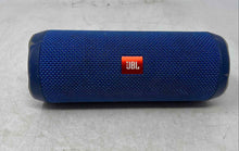 Load image into Gallery viewer, JBL Flip 4 Blue Portable Waterproof Wireless Bluetooth Smart Speaker Not Tested
