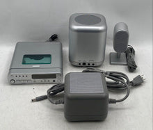 Load image into Gallery viewer, Brookstone FM/AM CD Player Gray Home Audio Music Speaker System Not Tested
