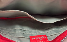 Load image into Gallery viewer, Kipling Womens Red Inner And Outer Pockets Adjustable Strap Crossbody Bag
