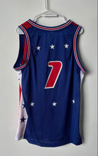 Load image into Gallery viewer, Vintage Mens Red Blue Mesh USA Dream Team #7 Basketball Jersey Size Medium

