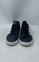 Load image into Gallery viewer, Adidas Womens Grand Court Base EE7482 Black White Lace-Up Sneaker Shoes Size 7.5
