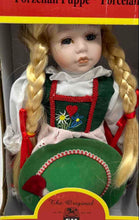 Load image into Gallery viewer, Edeltraut Hofmann Brown Blonde Long Hairs Collectible Porcelain Doll
