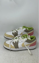 Load image into Gallery viewer, Nike Kids Air Jordan 1 Low SE Multicolor Leather Lace-Up Sneaker Shoes Size 7Y
