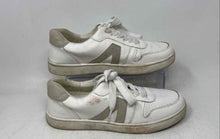 Load image into Gallery viewer, Mia Womens Krew White Beige Leather Low Top Lace-Up Sneaker Shoes Size 9M
