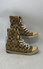 Load image into Gallery viewer, Coach Womens Multicolor Signature Print Lace-Up Sneaker Shoes Size 8M
