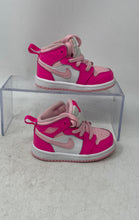 Load image into Gallery viewer, Nike Kids Air Jordan 1 Mid FD8782-116 Pink White Sneaker Shoes Size 5C
