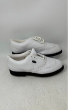 Load image into Gallery viewer, Nike Womens Air Liner 192034 White Leather Lace-Up Wingtips Golf Shoes Size 7
