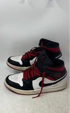 Load image into Gallery viewer, Nike Mens Air Jordan 1 Mid DQ8426-106 Red Black White Basketball Shoes Size 9.5
