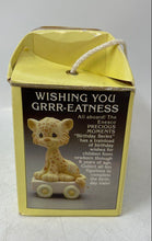 Load image into Gallery viewer, Enesco Precious Moments Birthday Train Wishing You Grrr-Eatness Leopard Figurine

