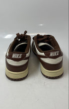 Load image into Gallery viewer, Nike Womens Dunk Low Beige Brown Low Top Lace-Up Sneaker Shoes Size 9
