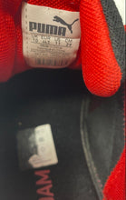 Load image into Gallery viewer, Puma Mens NRGY Comet Red Black Lace-Up Low Top Sneakers Shoes Size 11
