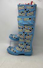 Load image into Gallery viewer, Hunter Kids Disney Mickey Mouse Collection Blue Pull-On Rain Boots Size 4B/5G
