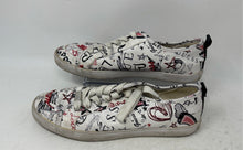 Load image into Gallery viewer, Guess Womens Goodly White Red Low Top Lace-Up Tennis Shoes Size 8M

