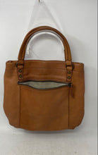 Load image into Gallery viewer, American Leather Co. Womens Brown Inner Pockets Shoulder Tote Handbag
