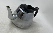 Load image into Gallery viewer, Vintage Swan Brand Silver-Tone Willow Cromalin Plated Hinged Lid Teapot
