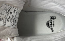 Load image into Gallery viewer, Dr. Martens Womens Combs White Lace-Up Round Toe Ankle Combat Boots Size 5

