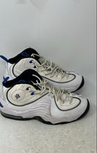Load image into Gallery viewer, Nike Mens Air Penny 2 333886-100 White Black Blue Sneakers Shoes Size 10.5
