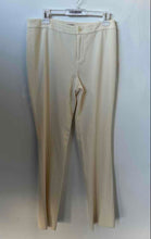 Load image into Gallery viewer, Lauren Ralph Lauren Womens Beige Button Front Straight Leg Dress Pants Size 4
