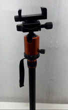 Load image into Gallery viewer, Joilcan Black Aluminum Ball Head Adjustable Legs Camera Tripod With Case
