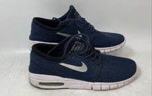 Load image into Gallery viewer, Nike Mens Sb Stefan Janoski Max 631303-400 Navy Blue Sneaker Shoes Size 8
