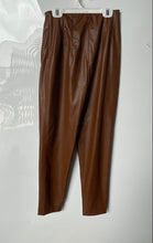 Load image into Gallery viewer, Zara Womens Brown Flat Front Pockets Skinny Leg Trouser Pants Size X-Small
