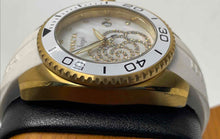 Load image into Gallery viewer, Authentic Invicta Women's Angel White Silicone Gold-Tone Crystal Watch
