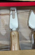 Load image into Gallery viewer, Bread+Butter Acacia Wood 5-Pieces Cheese Set With Tag &amp; Box Factory Sealed
