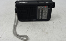 Load image into Gallery viewer, Retekess Model V117 Black Headphone Jack Portable AM/FM/SW 3-Band Radio Untested
