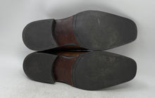 Load image into Gallery viewer, Tasso Elba Mens Choate Brown Leather Lace-Up Low Top Oxford Dress Shoes Size 12M
