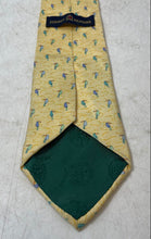 Load image into Gallery viewer, Tommy Hilfiger Mens Yellow Printed Adjustable Formal Deigner Tie
