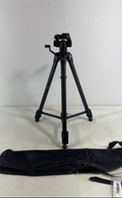 Load image into Gallery viewer, Onn Pro Black Adjustable Legs Camera Tripod Stand With Carrying Case
