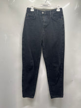Load image into Gallery viewer, Zara Womens Black Dark Wash Pockets Denim Skinny Leg Jeans Size 4
