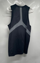 Load image into Gallery viewer, Air Jordan Mens Black Gray Sleeveless Crew Neck Compression Tank Top Size XXL
