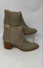 Load image into Gallery viewer, Amalfi By Rangoni Womens Light Brown Block Ankle Boots Size 6M
