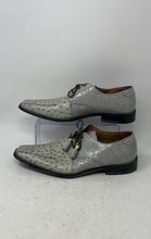 Load image into Gallery viewer, Stacy Adams Mens Gray Leather Square Toe Lace-Up Oxford Dress Shoes 8.5M
